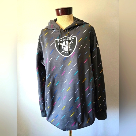 Nike Tops - Nike NFL Las Vegas Raiders Crucial Catch Hoodie. Size Womens XL